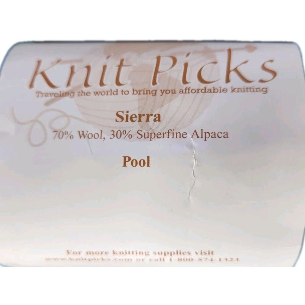 Knit Picks Sierra Yarn Lot of 3 Bulky Wool Alpaca Spring Pastel Colors - Picture 5 of 8